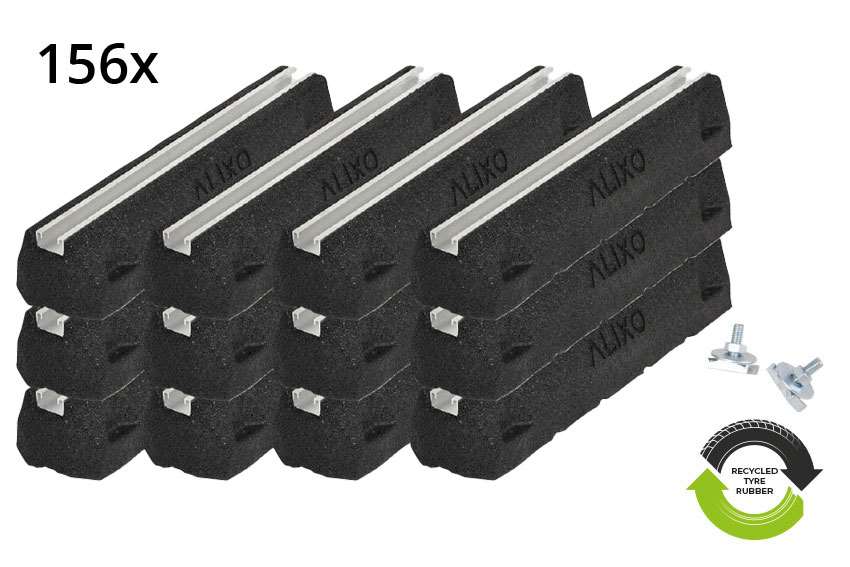 1 Pallet Air Alixo Foot 600mm - 156 Montagebalken Incl Bouten M10x30 | 50391850000