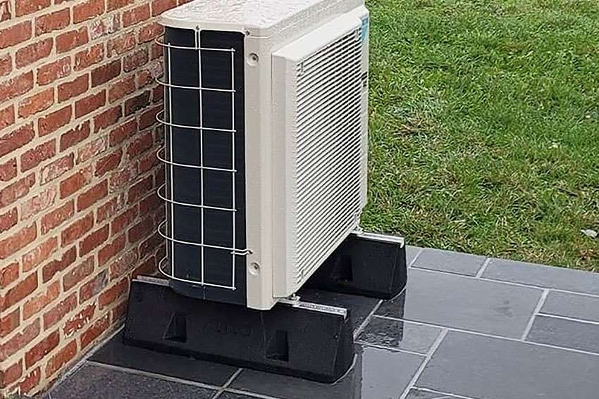 Air Alixo Foot Set 600x135x100mm - 2 Sokkels Incl Inlegmoeren M10x30 | 60366210000