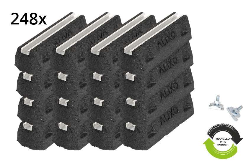 1 Pallet Air Alixo Foot 400mm - 248 Montagebalken Incl Bouten M10x30 | 50394750000