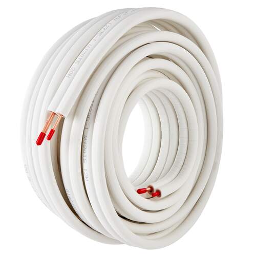 AircoTube koelleiding geïsoleerd Ø1/4" x 5/8" (rolwagen 20 meter) P2520