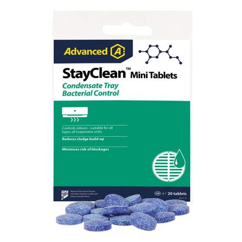 Advanced StayClean Mini reinigings- en geurtabletten (20 stuks)
