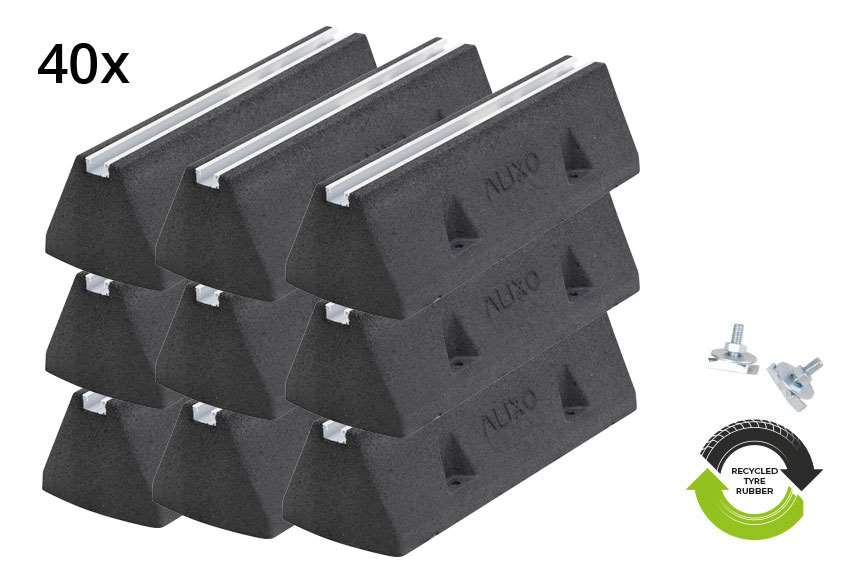 1 Pallet Air Alixo High-foot 600mm - 40 Montagebalken Incl Bouten M10x30 | 50419470000