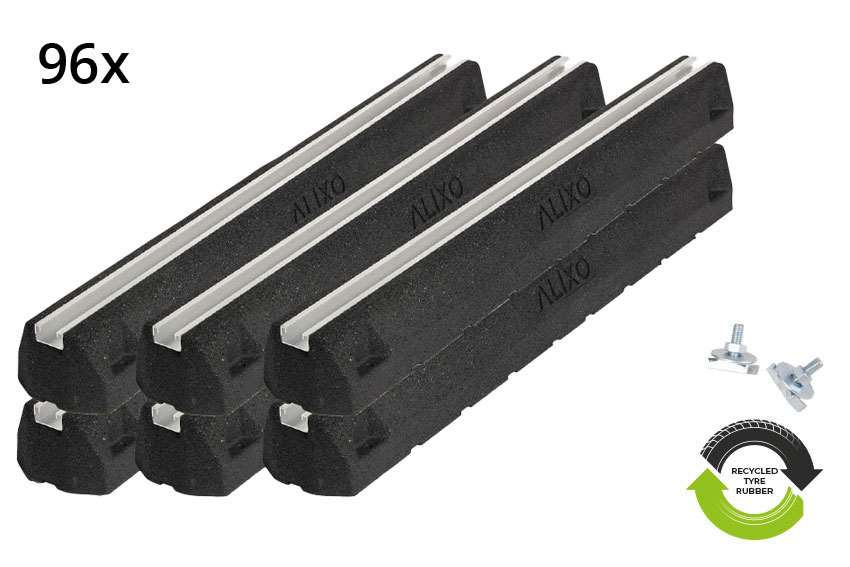 1 Pallet Air Alixo Foot 1000mm - 96 Montagebalken Incl Bouten M10x30 | 50391450000