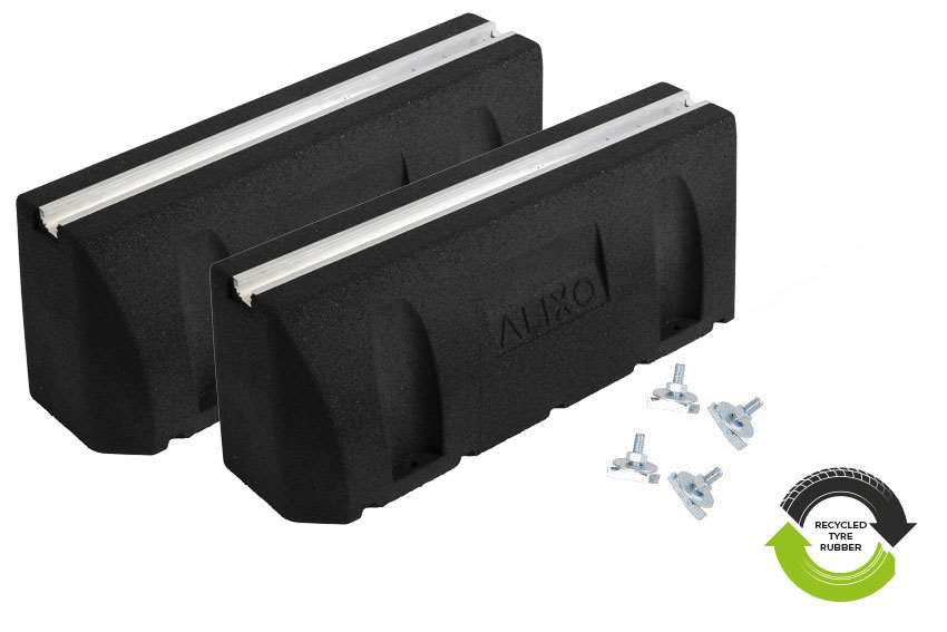 Air Alixo Mamut Foot Set 600x200x230mm - 2 Sokkels Incl Inlegmoeren M10x30 | 50392520000