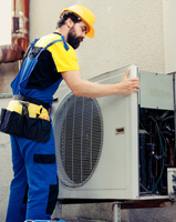 Buitenunit op dakkapel