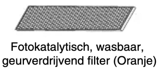 Geurverdrijvend filter - LIGHT CLEAN - RKT437A005